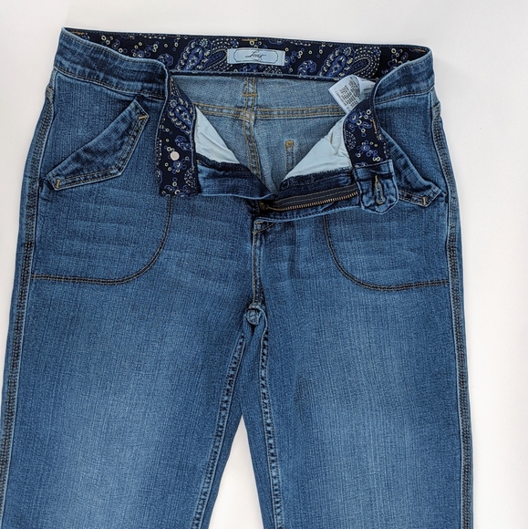 Levi's Womens Capri Denim Jeans Size 12 - Picture 4 of 8